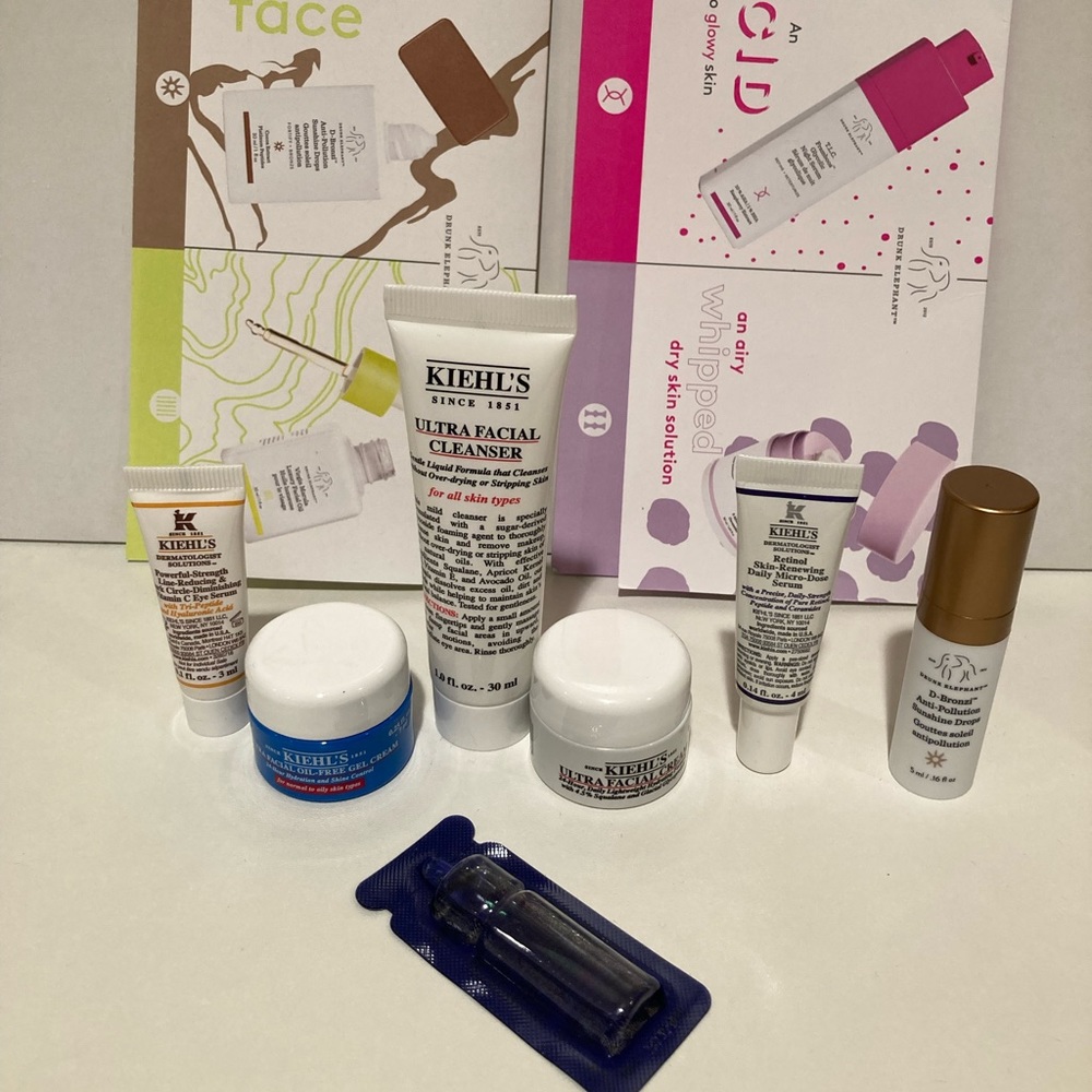 Kiehls & Drunk Elephant Skincare Bundle